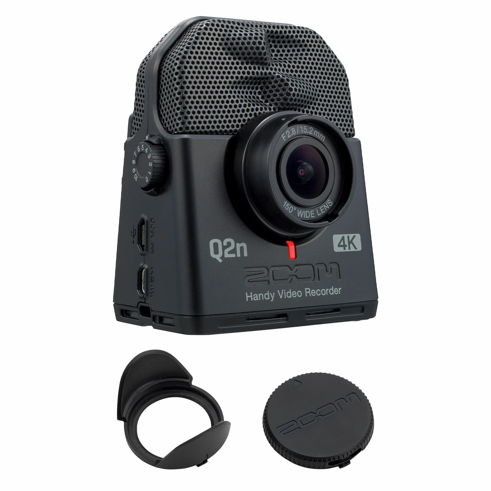 超小型軽量4Kビデオカメラレコーダー【Q2n-4K】 | ZOOM STORE