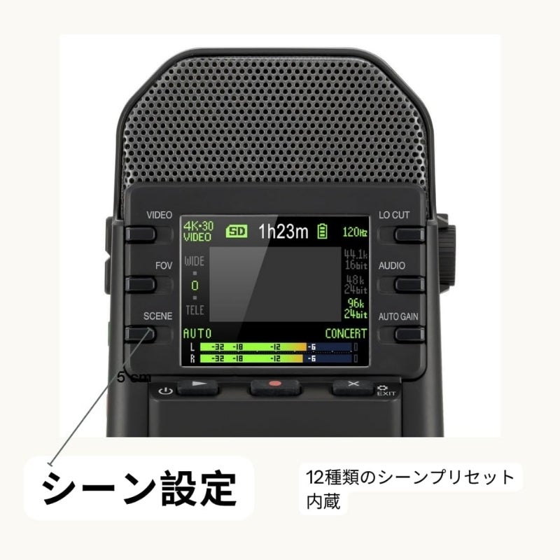 超小型軽量4Kビデオカメラレコーダー【Q2n-4K】 | ZOOM STORE