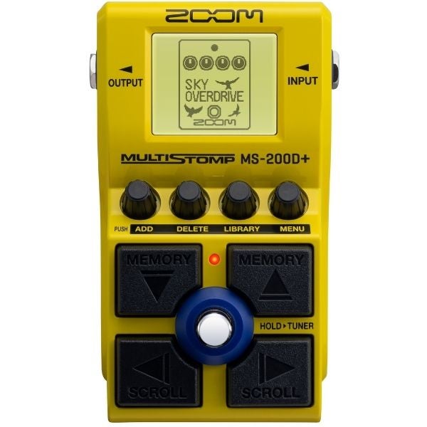 歪みエフェクト特化型マルチストンプ【MS-200D＋】 | ZOOM STORE