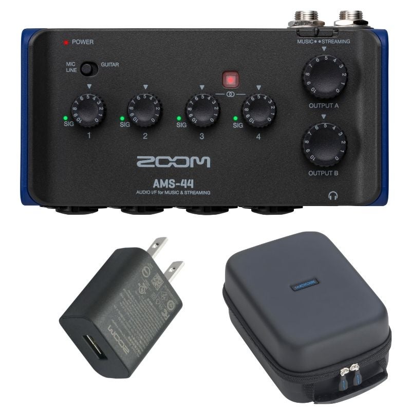 AMS-22】2イン／2アウト・オーディオインターフェース | ZOOM STORE